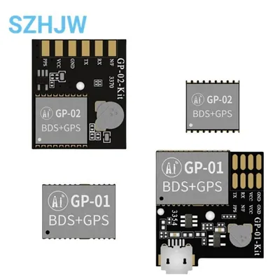 GPS Module GPS+BDS Beidou Dual-mode Satellite Positioning and Navigation Module GP-01 BG01-T GP-02