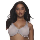 Plus Size Women's Amaranth Unlined Minimizer Bra by Paramour in Gull Gray (Size 44 C)