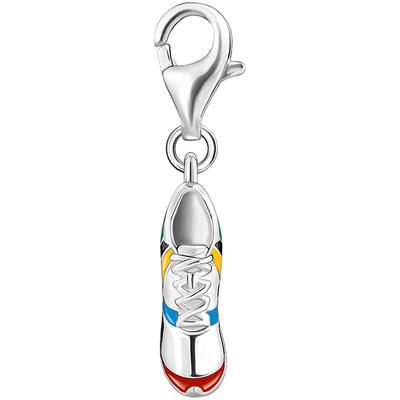 Charm-Einhänger THOMAS SABO "bunter Sportschuh, 2172-007-7", silber (silberfarben), Charms, Damen, Silber 925 (Sterlings