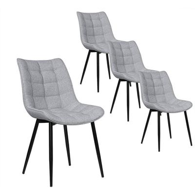 WOLTU 4 x Esszimmerstühle 4er Set Esszimmerstuhl Küchenstuhl Polsterstuhl Design Stuhl mit Image