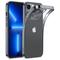 Cover custodia per iPhone 14 Pro con cornice metallica 14Q Case nera
