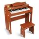 Undres Kids Piano, Piano for Kids, Keyboard Piano Kids, Children's Mini Piano with 37 Keys, Solid Wood Material, Equipped with a Music Stand, USB Power Cable, Sheet Music, for Kids Aged 3 and Above.