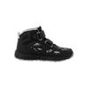 Sneaker JACK WOLFSKIN "WOODLAND 2 TEXAPORE MID VC K", Kinder, Gr. UK 12 - EU 31, Normalschaft, grau (phantom), Hauptmaterial: Synthetic ; ;Second Material: Textile; Futter: Texapore Core ;Sole: Rubber / EVA; 100% Rubber/ EVA, Schuhe