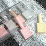 JR 6pcs 15ml gel nail polish set Including Red Pink Nude Gel Polish Kit UV LED Soak Off Polish Home