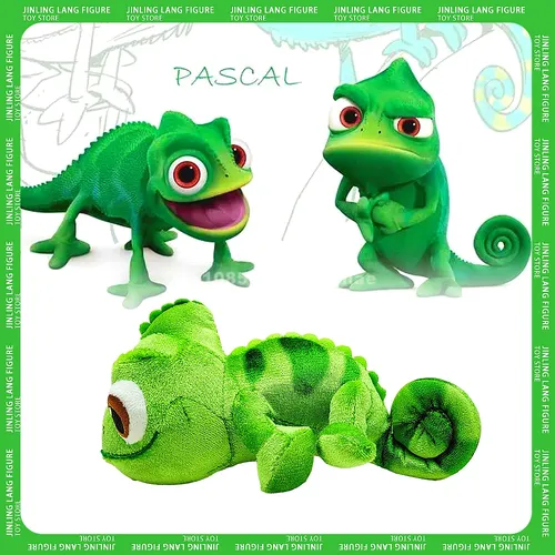 Pascal 15cm Rapunzel Chamäleon Plüsch puppe Spielzeug Pascal Stofftiere Plüsch puppe Pascal Rapunzel