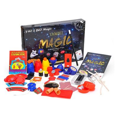 Magic Set, Science Toys Including 25 Classic Magic Simple Easy To Play Magic Gift For Adults