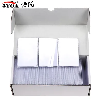 200pcs/box RFID Card 13.56Mhz IC Cards MF S50 Classic 1K M1 Proximity Smart 0.8mm For Access Control