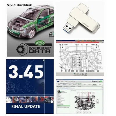 2024 Hot Newest version Auto data 3.45 and vivid workshop 10.2 Auto Repair Software + install video
