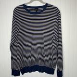 J. Crew Sweaters | J. Crew Striped Cotton Cashmere Mens Sweater Xl | Color: Blue/Tan | Size: Xl
