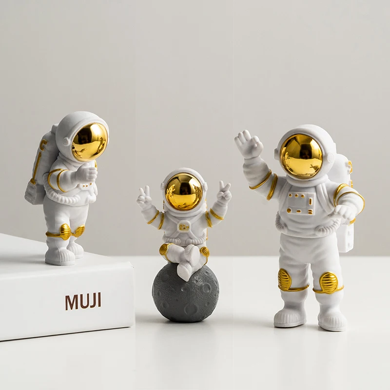 Desktop-Astronauten-Ornamente, Sommerdekoration, kreative Geburtstagsgeschenke, Einweihungsgeschenke für Jungen und Mädchen Image