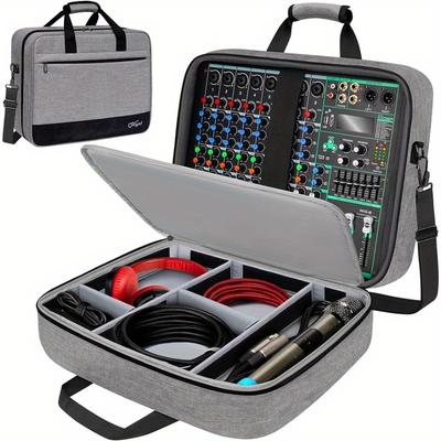 TEMU 1pc And Dj Mixer Bag 10mm , - For Cables, And ,