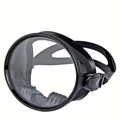 Classic Design Round Snorkel Mask, Frameless Wide ...