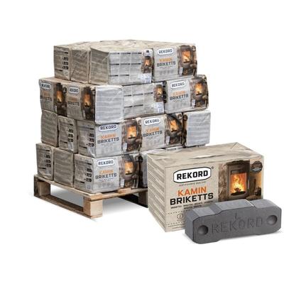 Rekord Braunkohlebriketts 10kg x 30 Paket 300kg Image