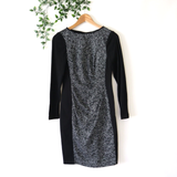 Ralph Lauren Dresses | Lauren Ralph Lauren Long Sleeve Black & White Sheath Dress Size 2 | Color: Black | Size: 2