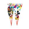 Disney Party Supplies | Disney Pennant Mickey Mouse Cone Party Bags (Pack Of 6) / Multicolored | Color: Red | Size: Os