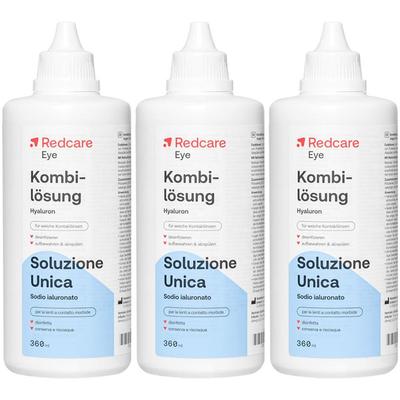 Redcare Kombilösung Hyaluron 3x360 ml Aufbewahrungslösung Image
