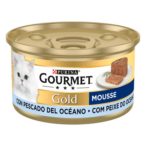 24x85g Ocean Fish Mousse Gourmet Gold Katzenfutter