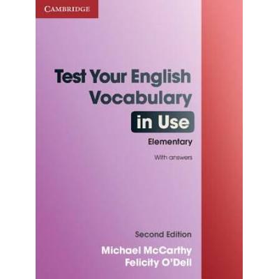 Test Your English Vocabulary In Use Elementary With Answers