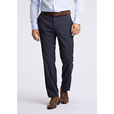 Anzughose LINDBERGH "Lindbergh Anzughose", Herren, Gr. 54, blau (dk blau mix), Oberstoff: 54% Polyester, 44% Wolle, 2% Elasthan; Futter: 95% Polyester, 5% Elasthan, Hosen Image