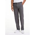 Chinos LINDBERGH "Lindbergh Klassische Hose", Herren, Gr. XXL, grau (grau mix), Oberstoff: 35% Polyester (recycelte Fasern), 31% Viskose, 30% Polyester, 4% Elasthan, relaxed fit, Hosen