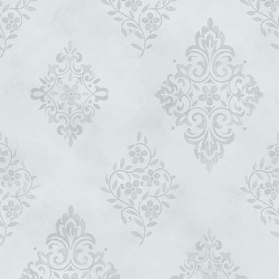 Shabby Chic by Rachel Ashwell Diamond Motif Blue Wallpaper