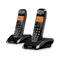 Motorola S1202 2x DECT-Telefone S12, Anrufsperre, Nicht-Stören, Freisprechen, 50 Kontakte, heller Bildschirm