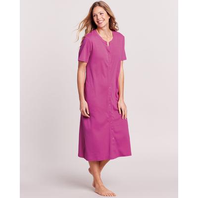 Appleseeds Women's Essential Knit Robe - Purple - ...