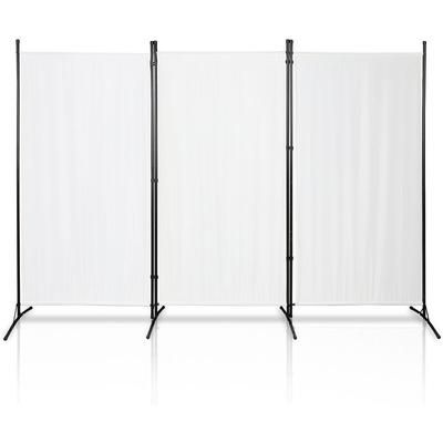 Randaco - vingo Paravent Spanische Wand Umkleide verlängerbar 360° Garten Raumteiler Trennwand 3 Image