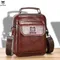 BULLCAPTAIN nouveau cuir véritable hommes Vintage sacs à main rabat hommes sac à bandoulière décontracté bureau sacs de messager mode bandoulière