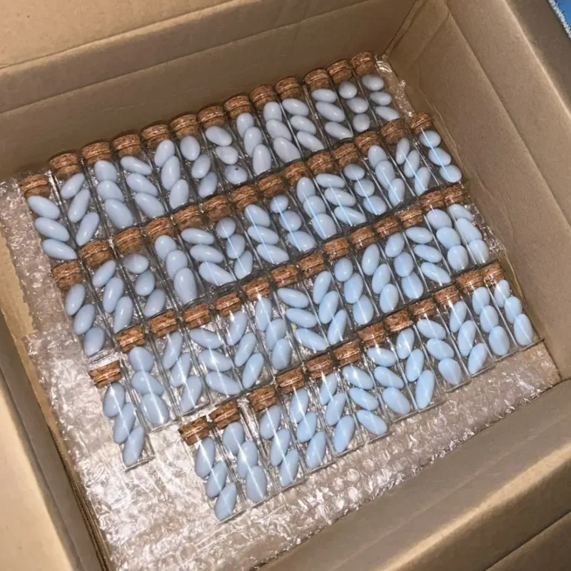 Hochzeit Dragees Glas Glas 17*22*60mm 12ml Dragees Glas Reagenzglas Ehe Dragees Glas flasche Hochzeit Geschenk Handwerk Image