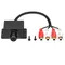 Manopola di controllo del volume remoto del livello RCA per amplificatore audio universale per auto nuova LC-1