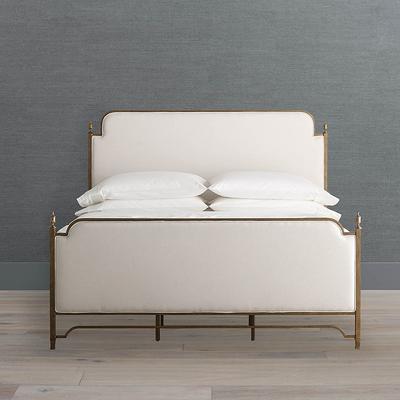 Whitby Bed - Eggshell Crypton Nomad Performance, King - Frontgate