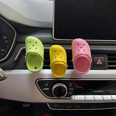 3pcs Car Fragrance Perfume Diffuser Ventilation Clip Creative Cute Shoe Shaped Car Accessories Decoration