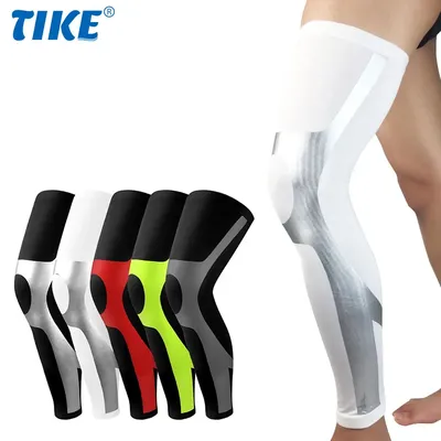 1 PCS Full Length Long Leg Sleeve for Leg Pain Relief & Leg Muscle Recovery, Lower Swelling &