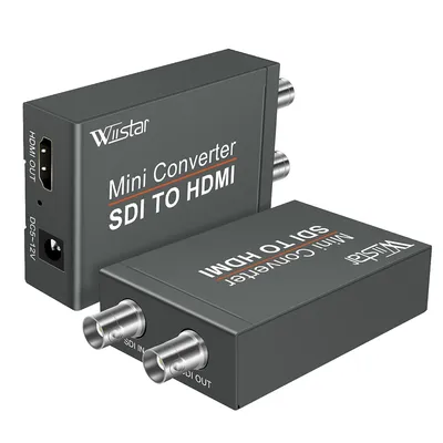 Wiistar HD 3G Video Mini Converter SDI to HDMI SDI Adapter Converter with Audio Auto Format