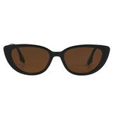 Eyeglass Triangle Sunglasses Small Frame Women s SunglassesMatte Black