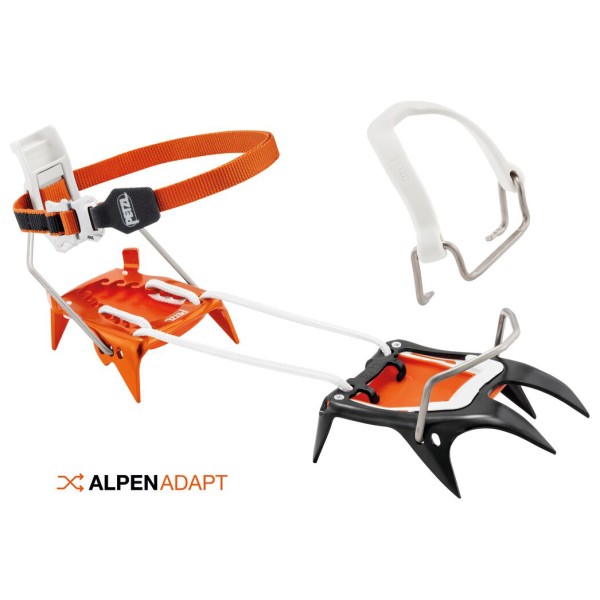 Petzl - Irvis Hybrid - Steigeisen Gr One Size schwarz/orange