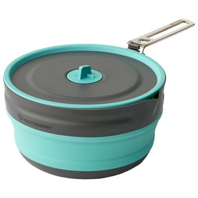 Sea to Summit - Frontier Ultralight Collapsible Pouring Pot - Topf Gr 2,2 Liter grau/türkis