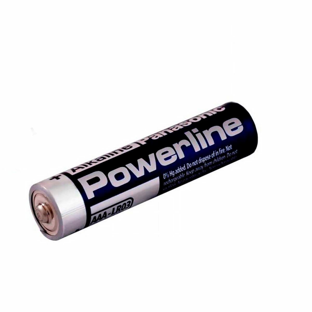 Panasonic Powerline - Single-use battery - AAA - Alkali - 1,5 V - 1 Stück(e) - Cd (cadmium) - Hg (Quecksilber) - Pb (Blei) Image
