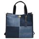 Denim Tote Bag Women Large Shoulder Bag Vintage Satchels Bag Cute Hobo Bags Casual Work Travel College Tote Handbag 2024, B Dark Blue, One Size