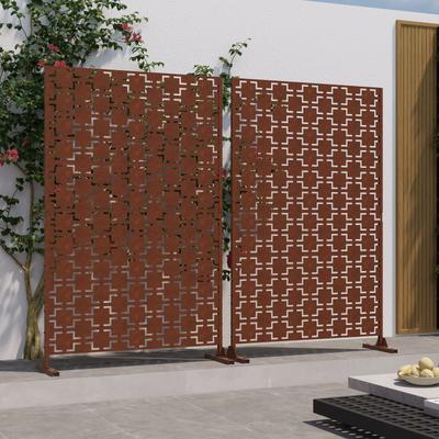 Free Standing Decorative Outdoor Privacy Screen