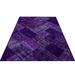 Purple 63" x 91" L Area Rug - Lofy Rectangle Iskece Rectangle 5'3" X 7'7" Area Rug 91.0 x 63.0 x 1.0 in indigoCotton/Wool | 63" W X 91" L | Wayfair