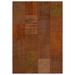 Brown 63" x 91" L Area Rug - Lofy Rectangle Iskece Rectangle 5'3" X 7'7" Area Rug 91.0 x 63.0 x 1.0 in Cotton/Wool | 63" W X 91" L | Wayfair