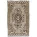 Brown 65" x 108" L Area Rug - Lofy Rectangle Atina Rectangle 5'5" X 9'0" Area Rug w/ Non-Slip Backing 108.0 x 65.0 x 1.0 in /Wool | Wayfair