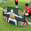 Portable Soccer Goal With Soccer Net, Foldable Mobile Soccer Goal Frame, For Outdoor Training