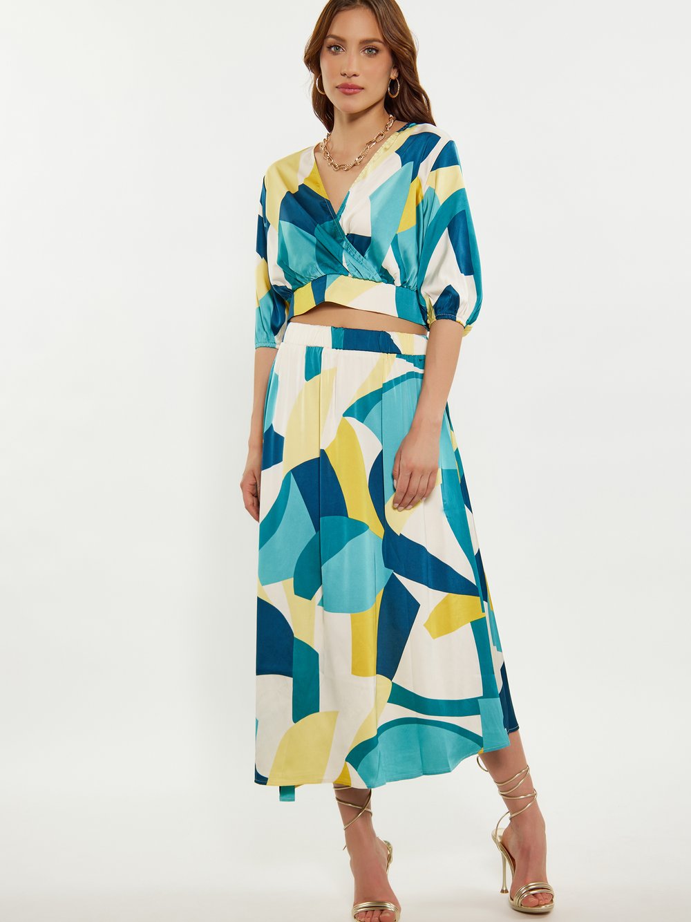 Faina Rock Damen blau, M