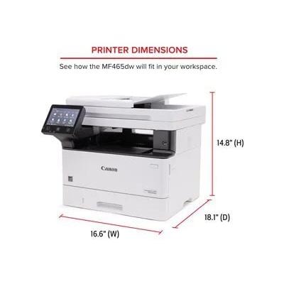 Canon imageCLASS MF465dw All-in-One Monochrome Laser Printer