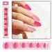 Clearance! Himery Fake Nails Press on Nails Fake Nails Press on Nails Short Glue on Nails Full Cover Coffin Press on Nails Colorful 12Piece Set for Women Manicure and Pedicure Kit J