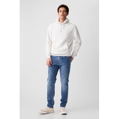 Gap Mens Mid Blue Slim Fit Comfort Stretch Tapered Jeans - Mid Blue
