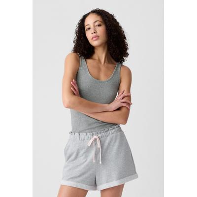 Gap Womens Grey Ribbed Support Vest - Grey
